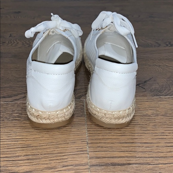 NIB White Espadrille Sneaker - Picture 3 of 3